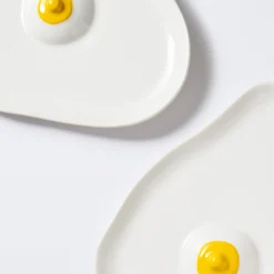 Anissa Kermiche Tatas Plates (High-Shine White, Yellow) Hot
