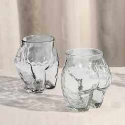 Anissa Kermiche The Popotin Gl(Ass) Clear-Set Of Two New