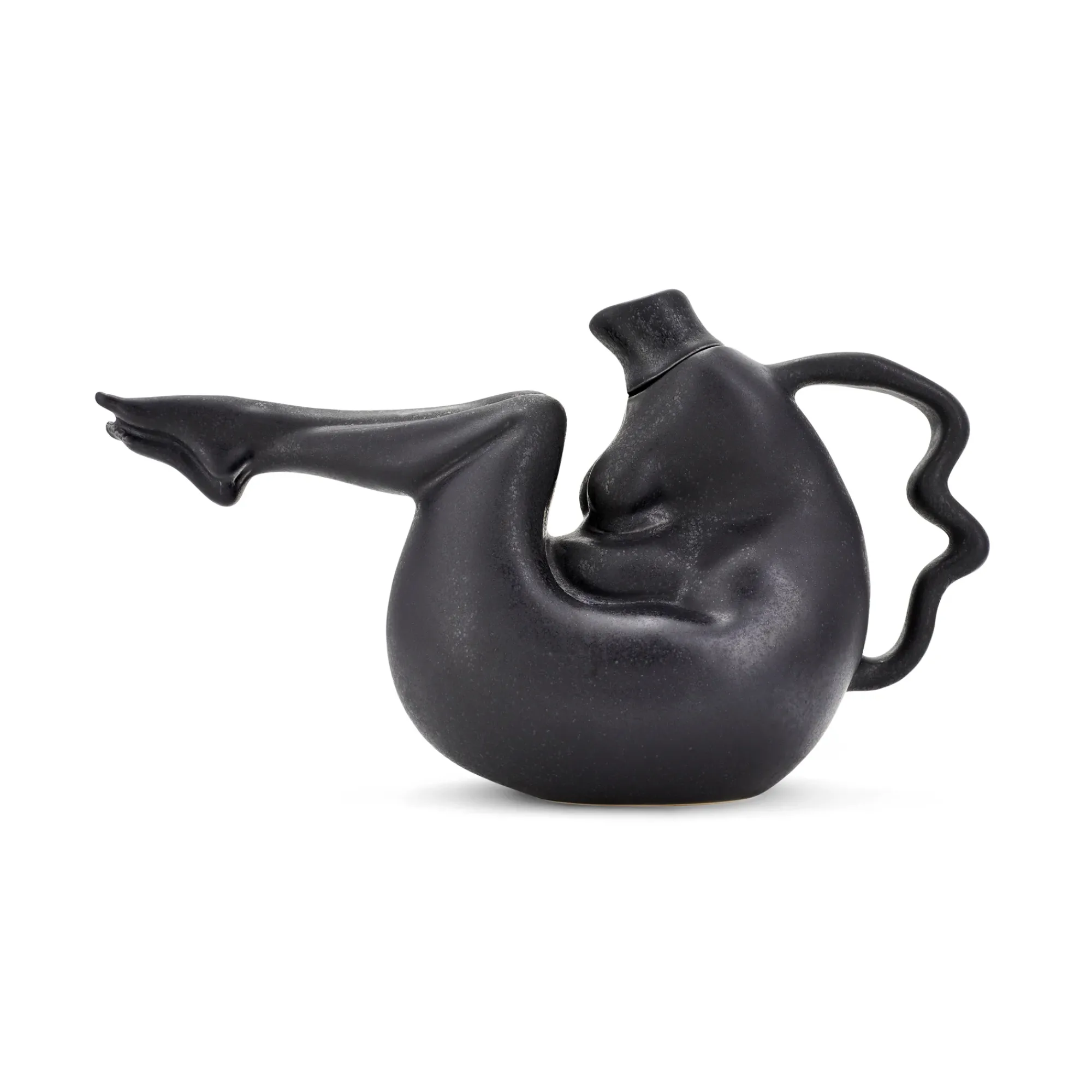 Anissa Kermiche Tit-Tea Pot (Matte Mottled Black) Sale