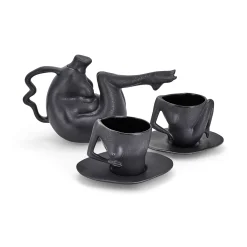 Anissa Kermiche Tit-Tea Pot (Matte Mottled Black) Sale